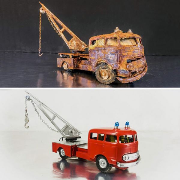 Фотографии до и после полного восстановления ржавых и брошенных моделей машин (17 фото)